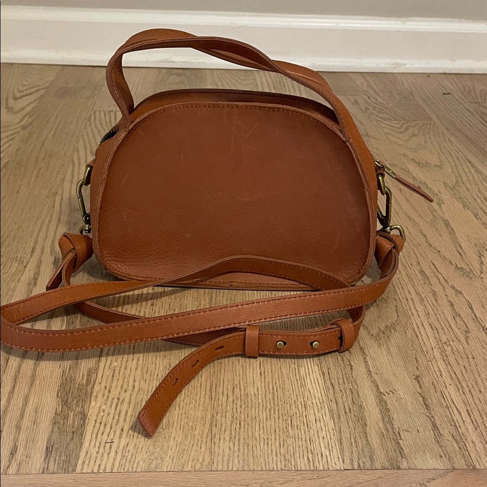 Madewell Brown Leather Crossbody Bag